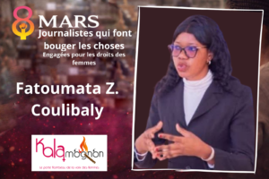 Lire la suite à propos de l’article 𝟖 𝐅𝐞𝐦𝐦𝐞𝐬 𝐣𝐨𝐮𝐫𝐧𝐚𝐥𝐢𝐬𝐭𝐞𝐬 𝐞𝐧𝐠𝐚𝐠é𝐞𝐬 𝐩𝐨𝐮𝐫 𝐥𝐞𝐬 𝐝𝐫𝐨𝐢𝐭𝐬 𝐝𝐞𝐬 𝐟𝐞𝐦𝐦𝐞𝐬 : Fatoumata Z. Coulibaly, l’information régionale au service du changement