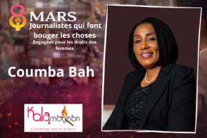 Lire la suite à propos de l’article 𝟖 𝐅𝐞𝐦𝐦𝐞𝐬 𝐣𝐨𝐮𝐫𝐧𝐚𝐥𝐢𝐬𝐭𝐞𝐬 𝐞𝐧𝐠𝐚𝐠é𝐞𝐬 𝐩𝐨𝐮𝐫 𝐥𝐞𝐬 𝐝𝐫𝐨𝐢𝐭𝐬 𝐝𝐞𝐬 𝐟𝐞𝐦𝐦𝐞𝐬 : Coumba Bah, une voix engagée au service des femmes et de la citoyenneté